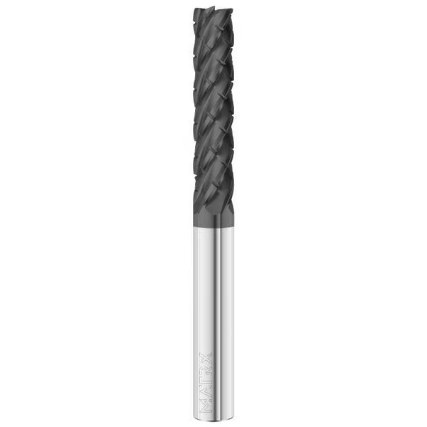 5-Flute - 35° Helix - 5500 MATRX HP End Mills, FC1, RH Spiral, Corner Radius, Standard, 3/8, Fullerton Tool, Mfr#: 25029
